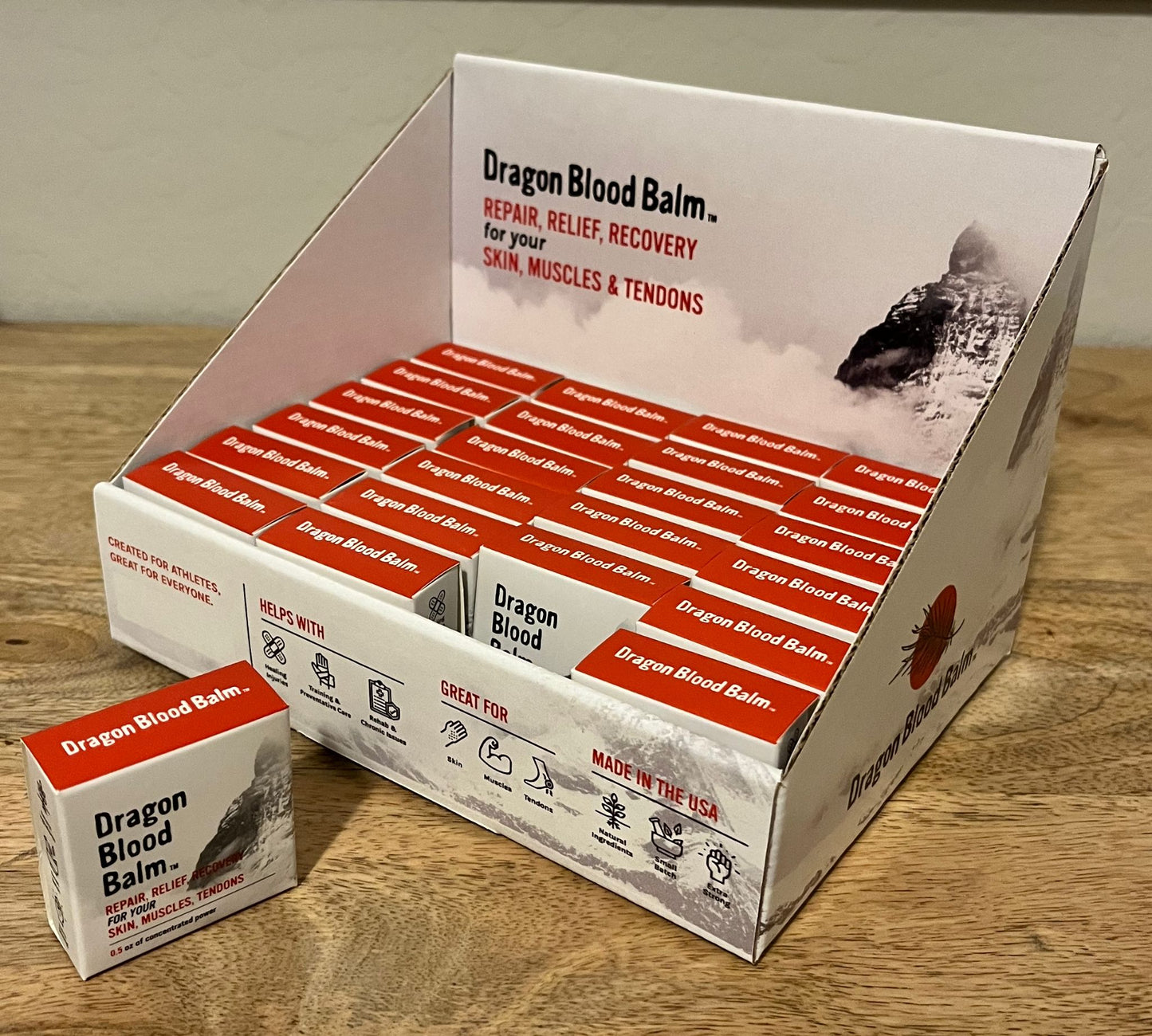 24-Unit Case of Dragon Blood Balm (0.5oz)